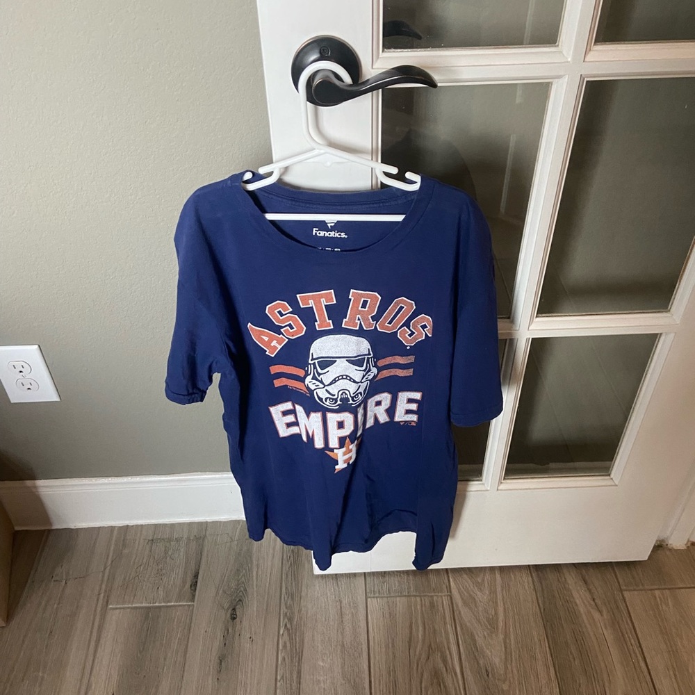 Houston Astros storm trooper youth extra large T-shirt